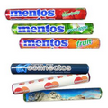 Large Roll of Mentos Fruit or Mint Candy with Custom Wrapper